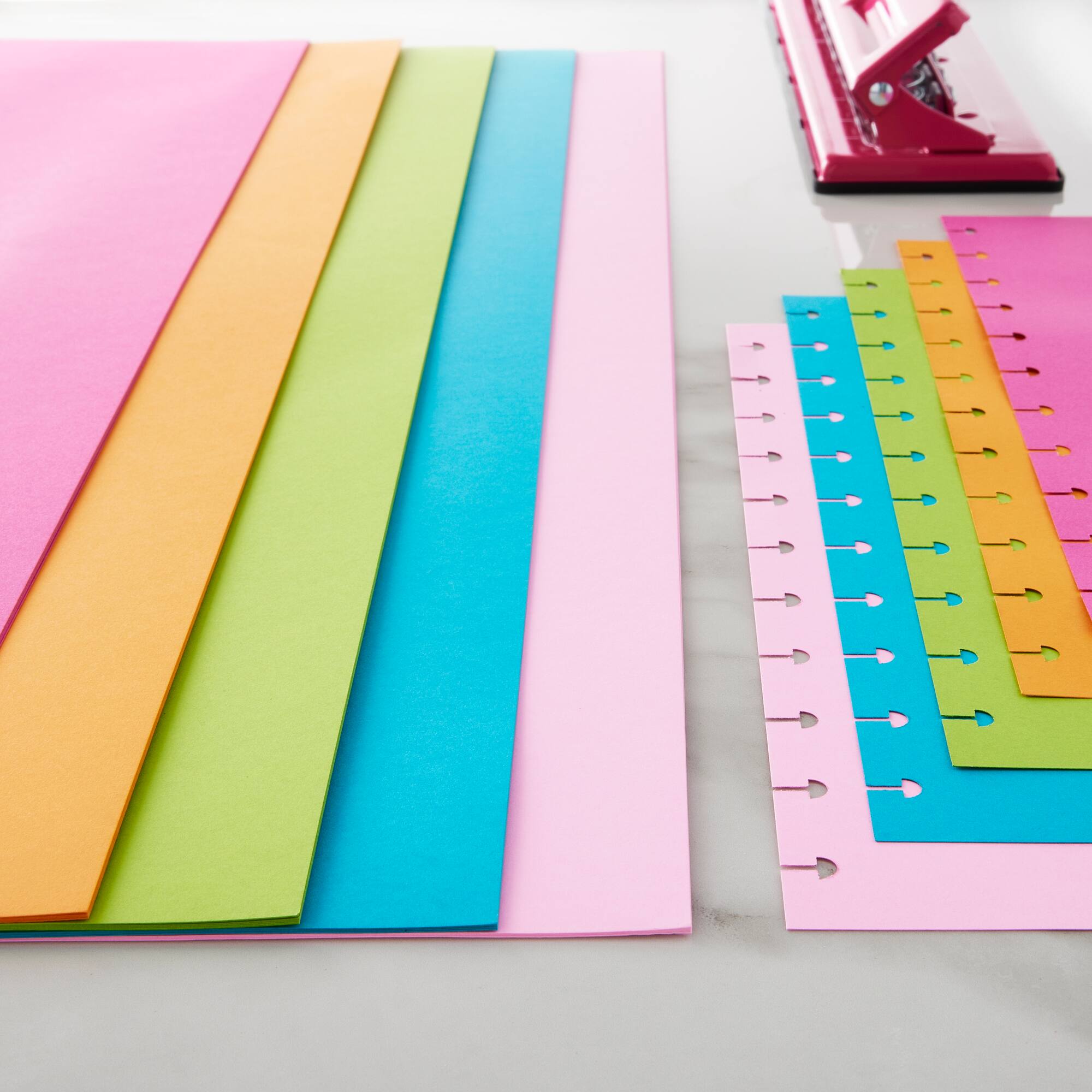 9 Packs: 30 ct. (270 total) Bright 12" x 24" Cardstock Paper by Recollections™